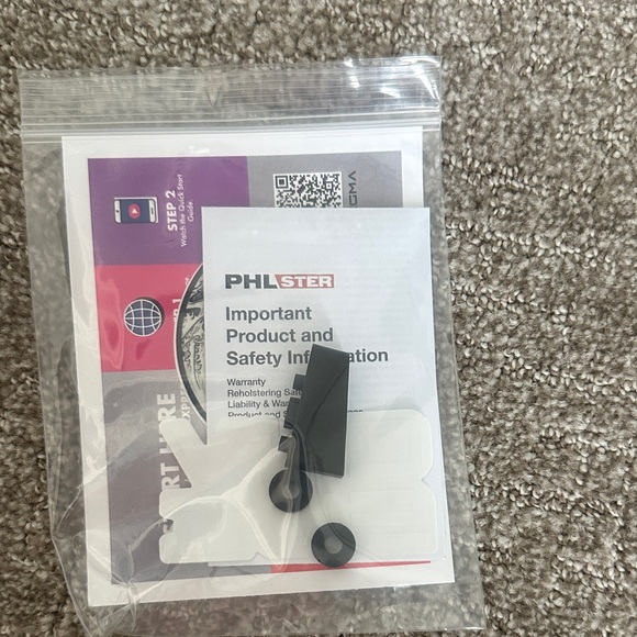 Black Holster with Conceal Strap - Picture 4 of 4